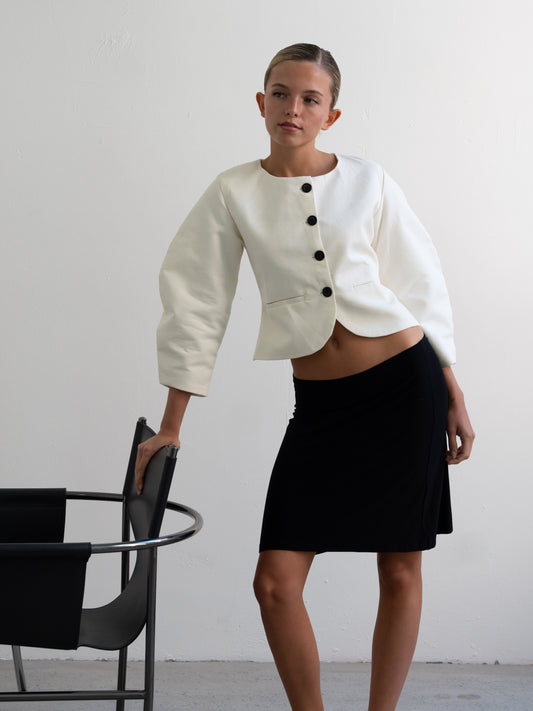 ASTRID JACKET, IVORY