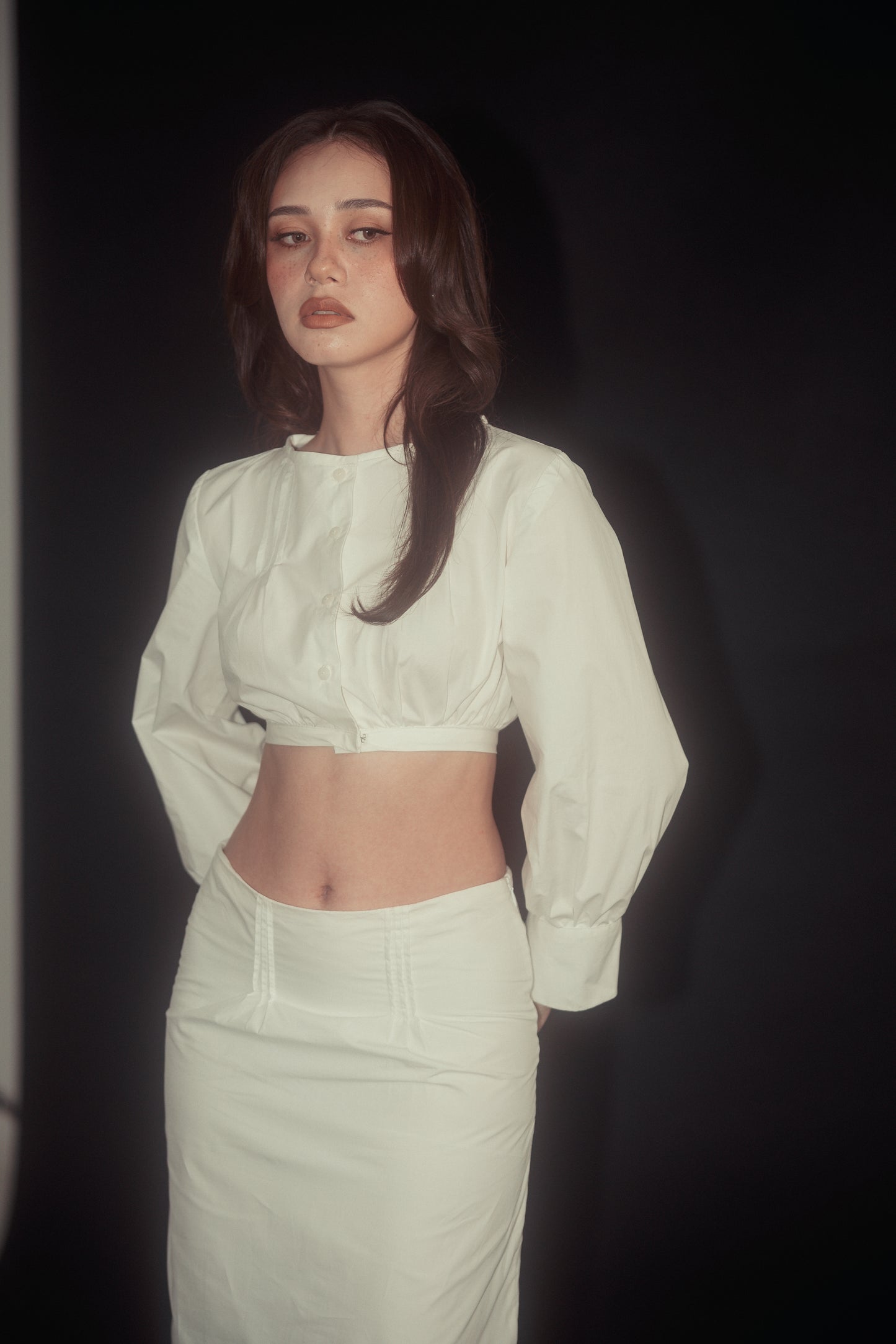 ROMY SKIRT, WHITE