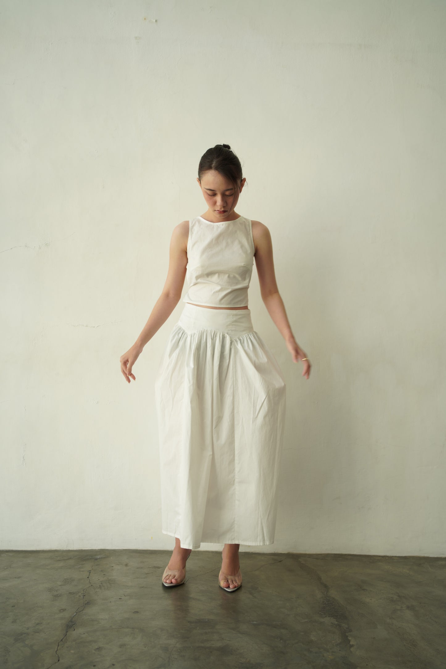SOMA SKIRT, WHITE
