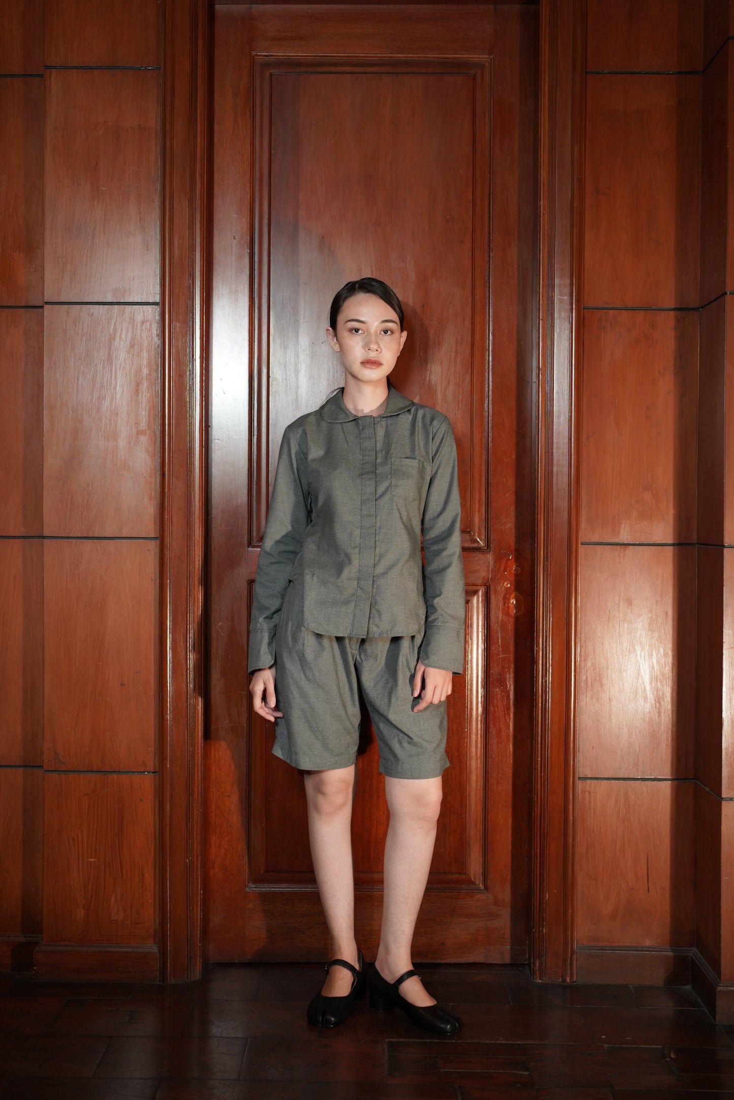 MIRAE SHIRT CHARCOAL