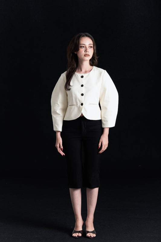 ASTRID JACKET, IVORY