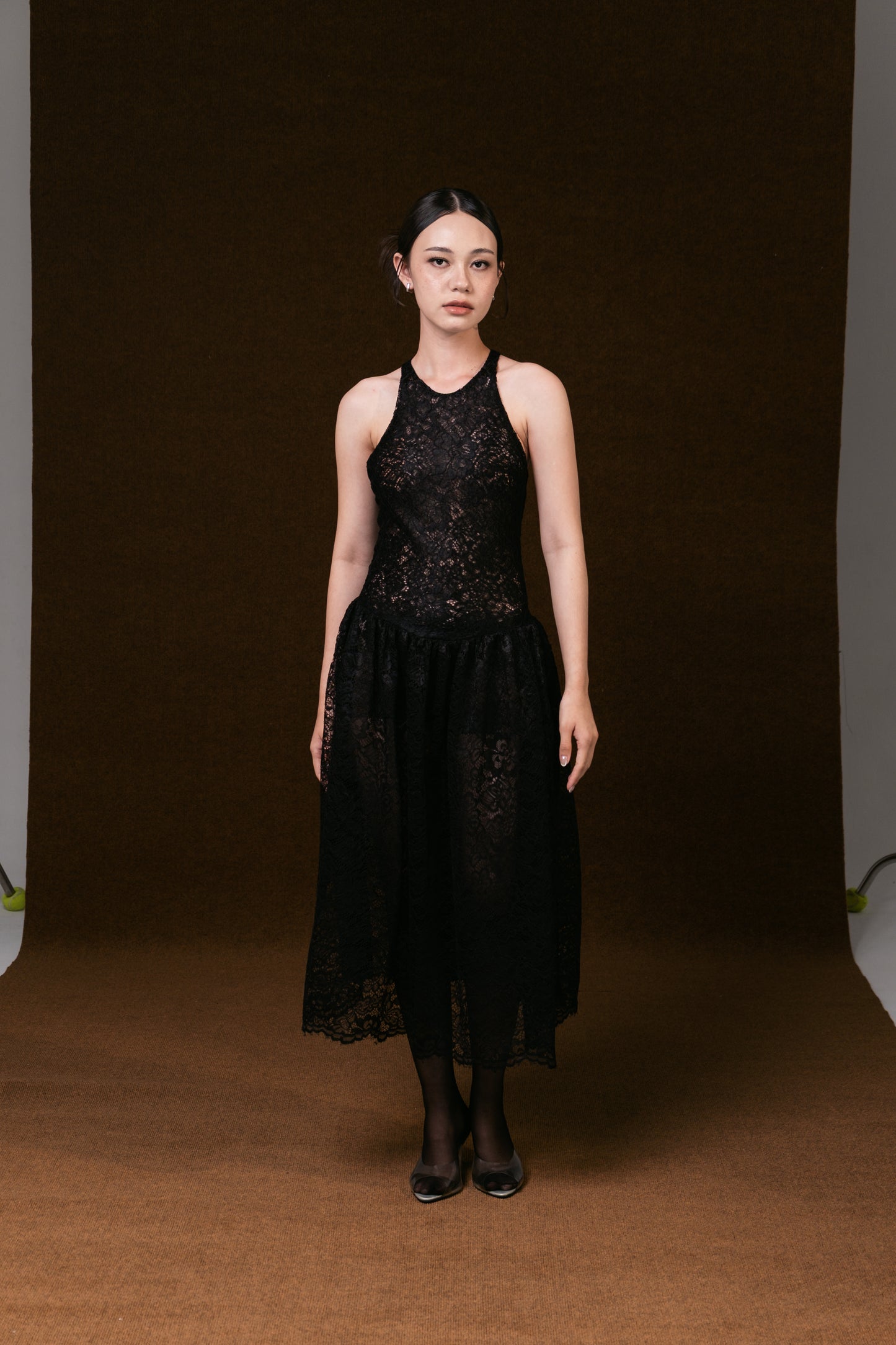 GIA DRESS, BLACK, LACE