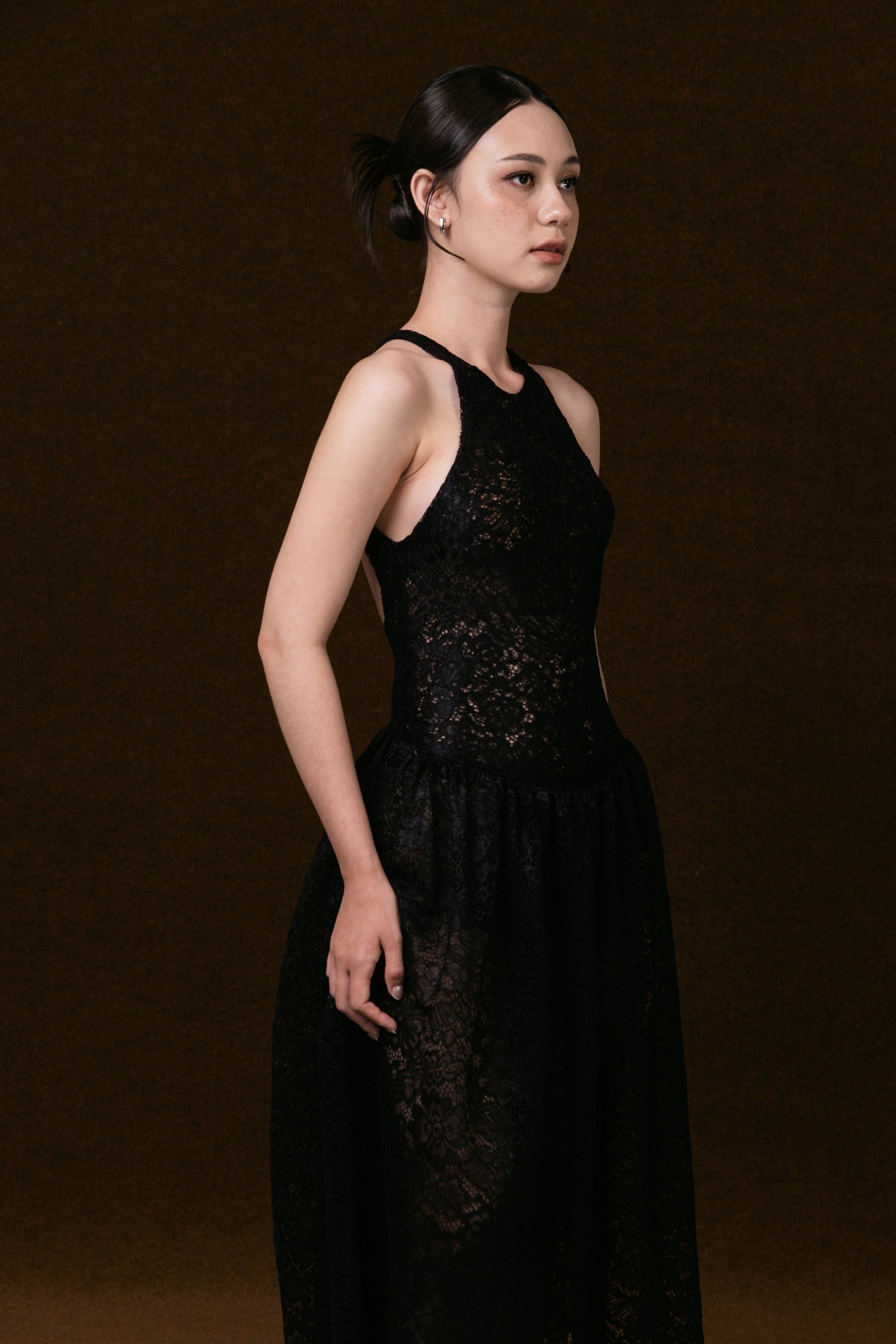 GIA DRESS, BLACK, LACE