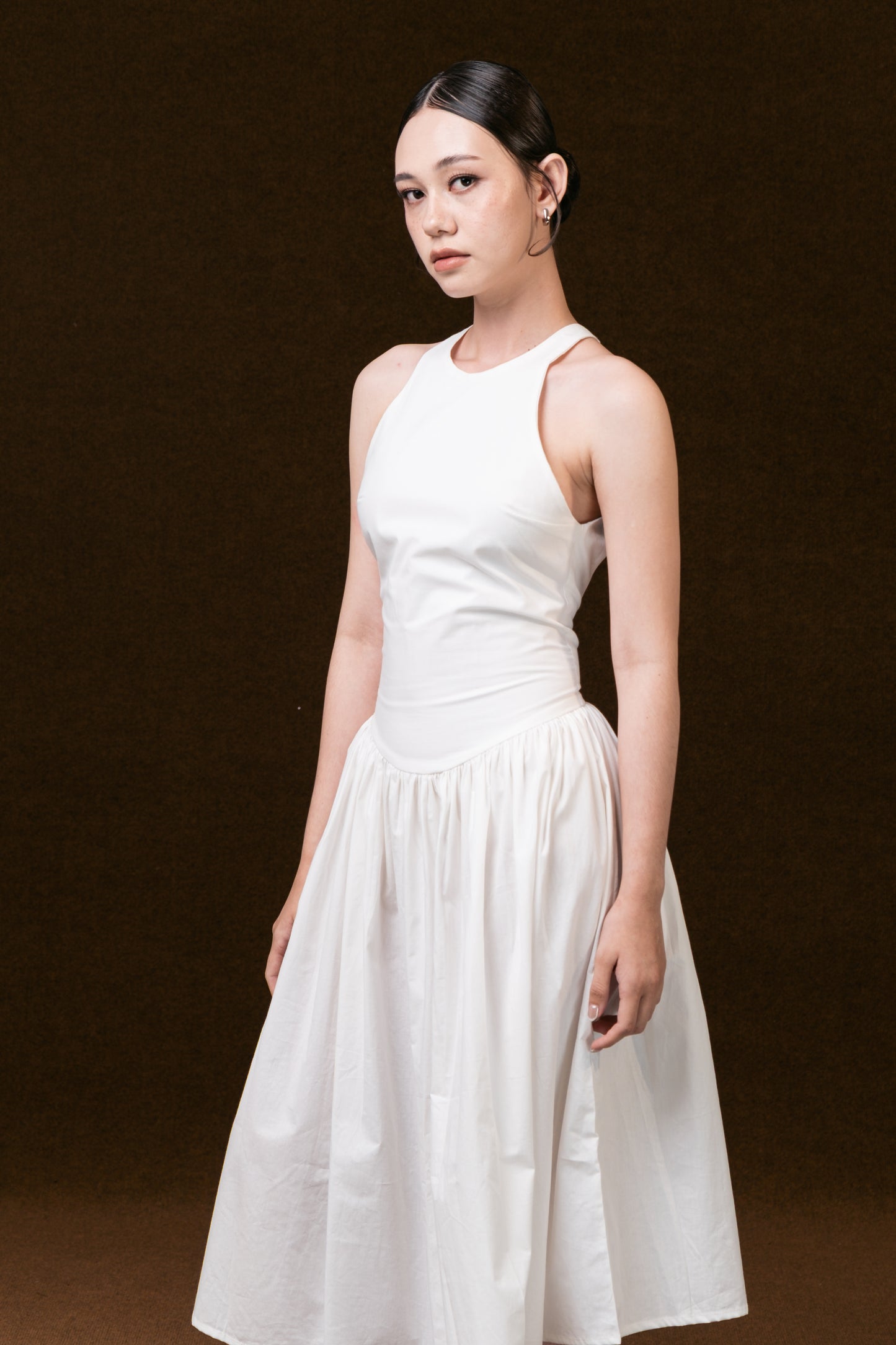 GIA DRESS, WHITE