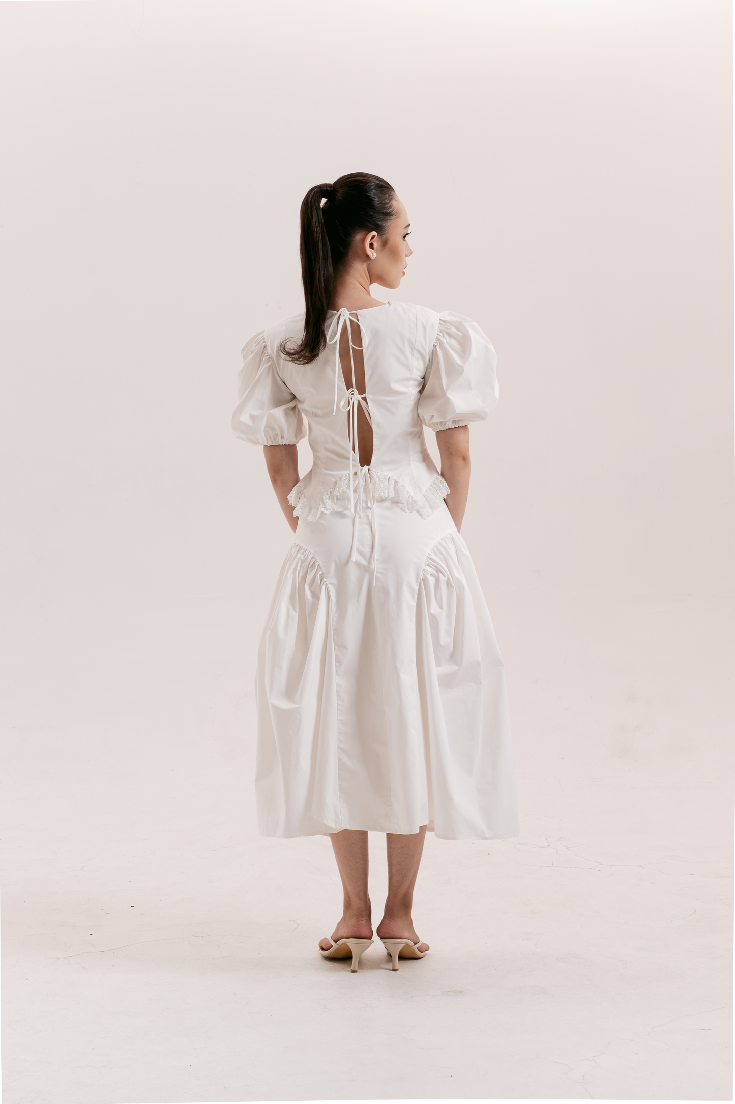 KONI TOP, WHITE