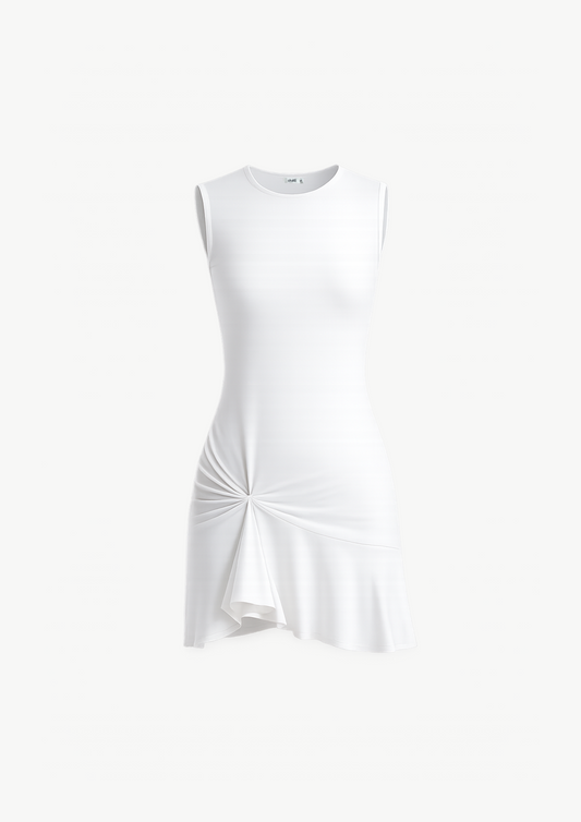 MINI BILLIE DRESS, WHITE
