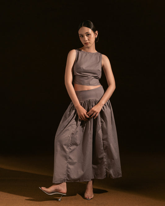 SOMA TOP, LIGHT GREY