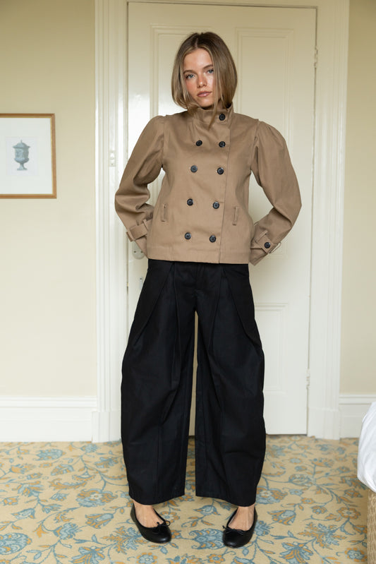 FRED DETACHABLE TRENCH COAT, TAN