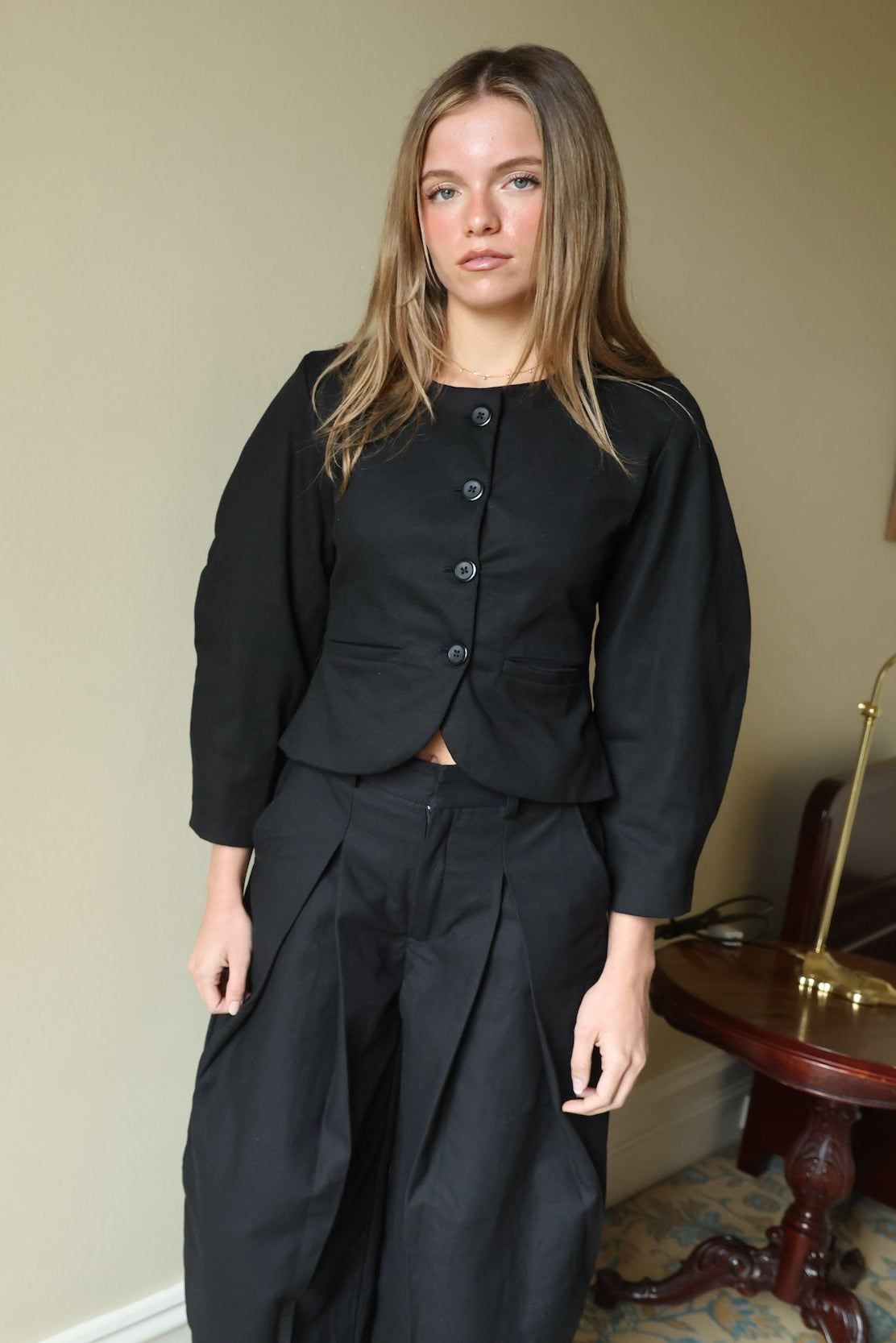 ASTRID JACKET, BLACK