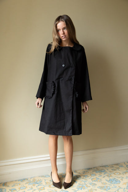 THE TRENCH COAT, BLACK
