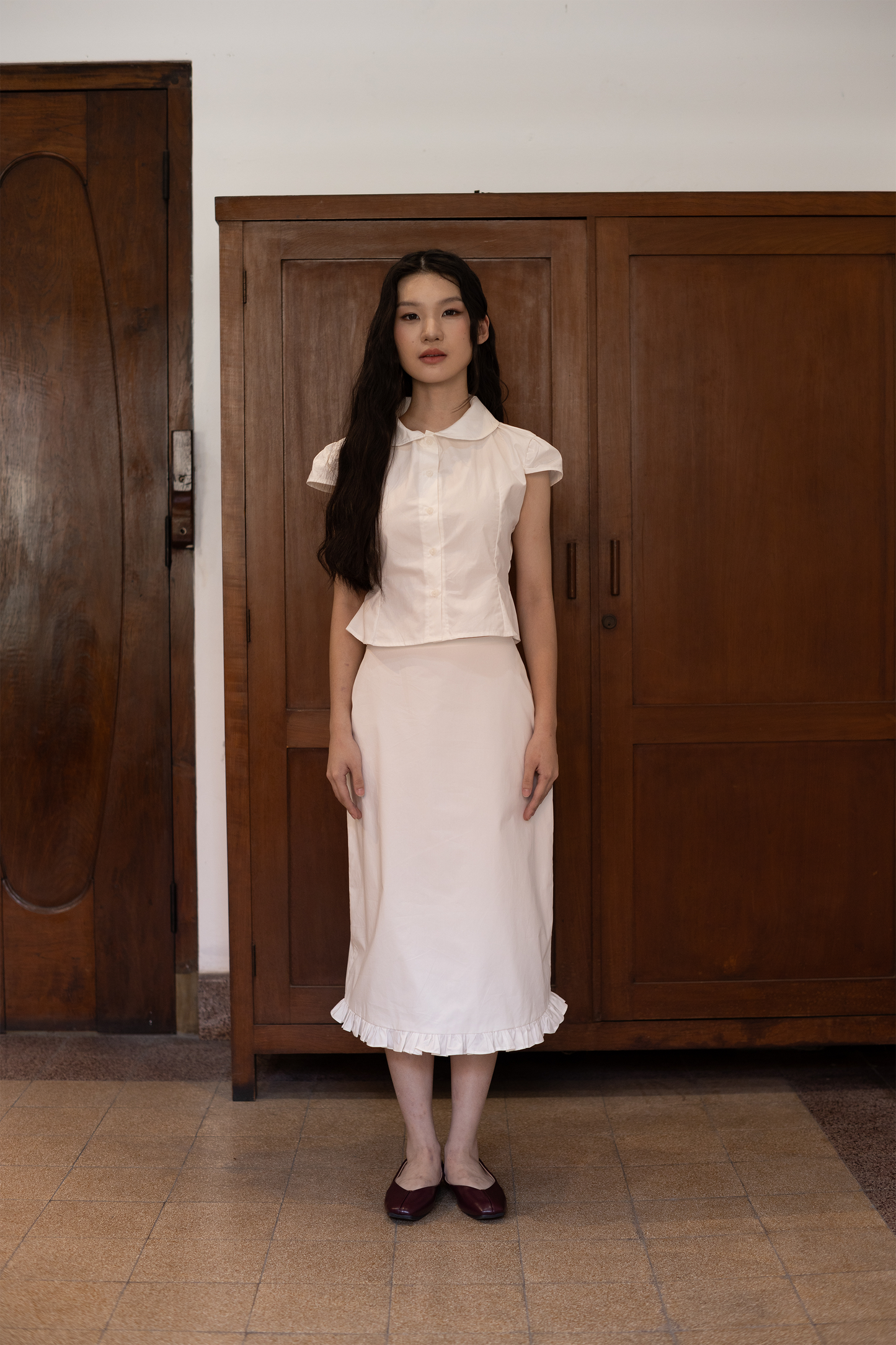 JUNO TOP, WHITE