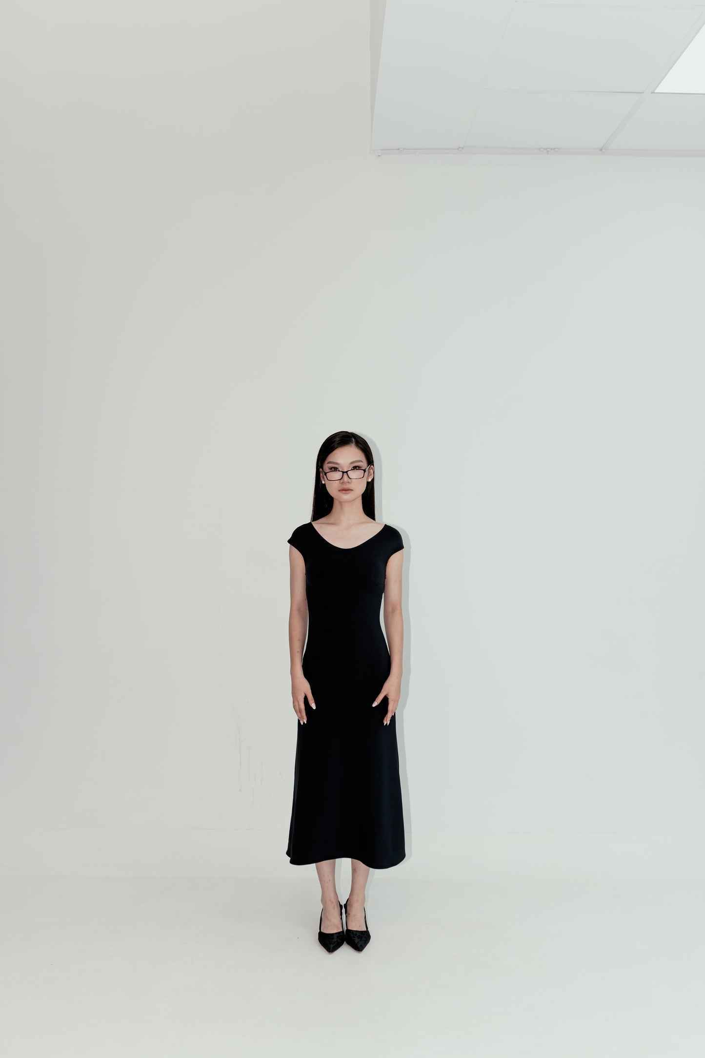 SELIN DRESS, BLACK