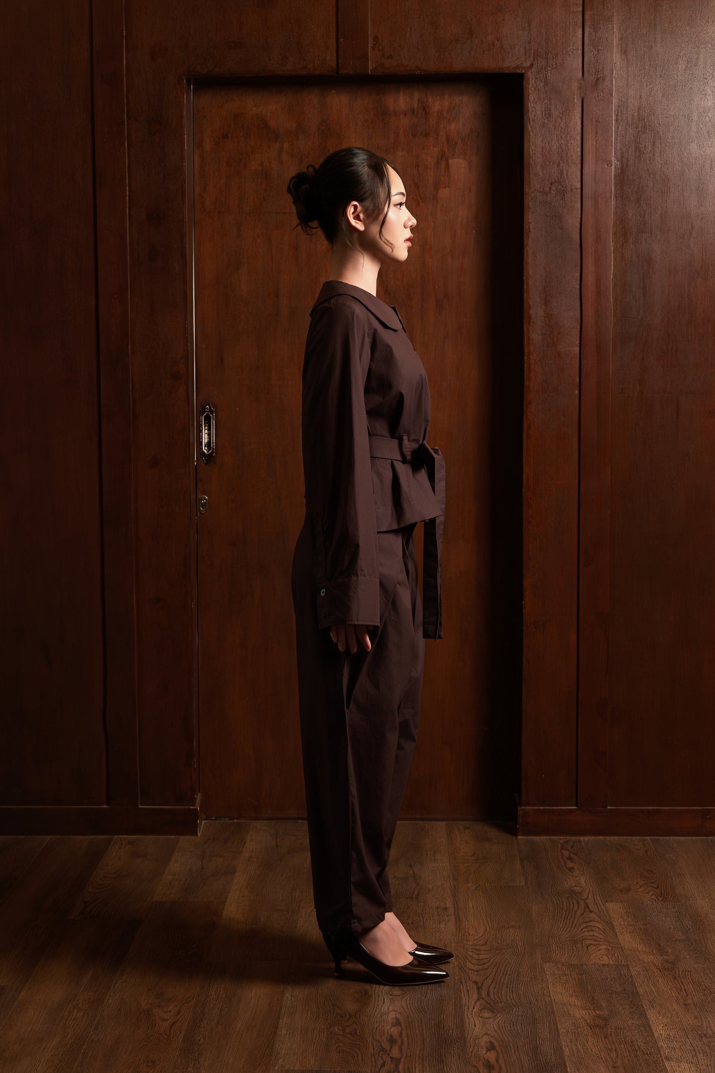 BOA BARREL PANTS 2.0, DEEP PLUM ESPRESSO