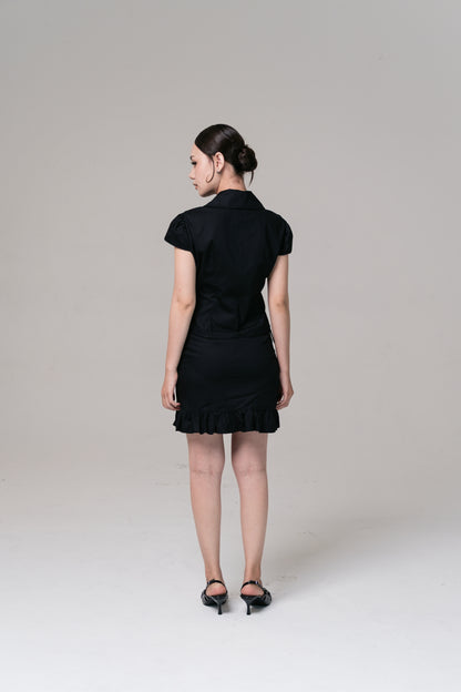 JUNO TOP, BLACK