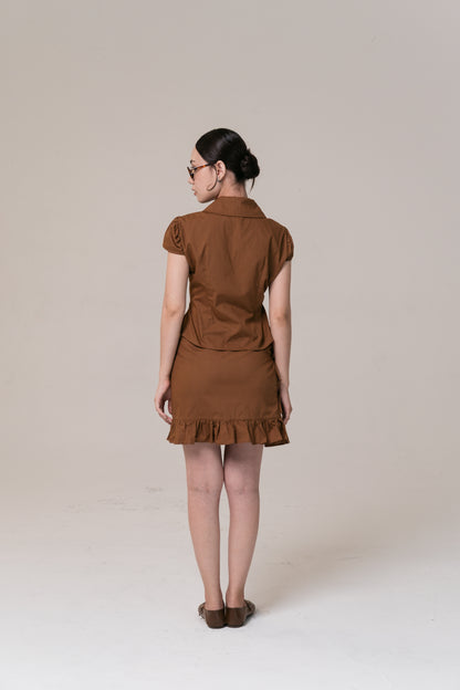 19 / Juno Skirt / Caramel