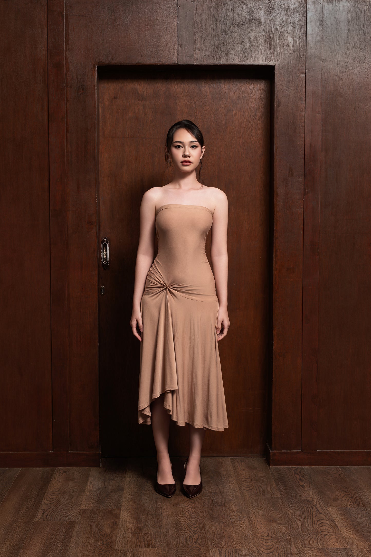 BILLIE TUBE DRESS, NUDE