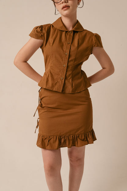 19 / Juno Skirt / Caramel