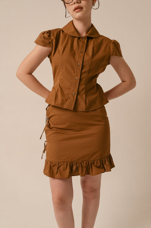 19 / Juno Skirt / Caramel