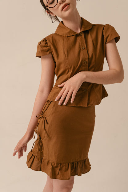 19 / Juno Skirt / Caramel
