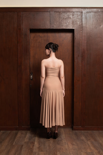 BILLIE TUBE DRESS, NUDE