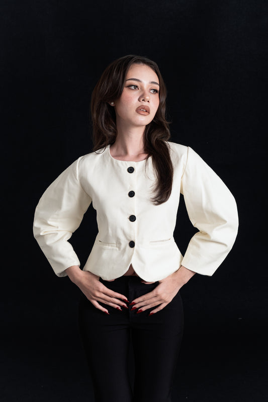 ASTRID JACKET, IVORY