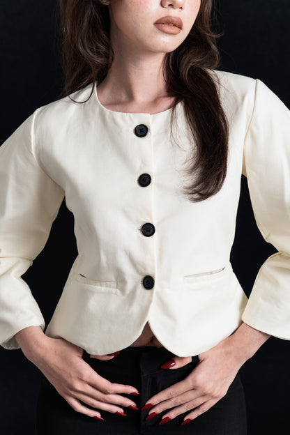 ASTRID JACKET, IVORY