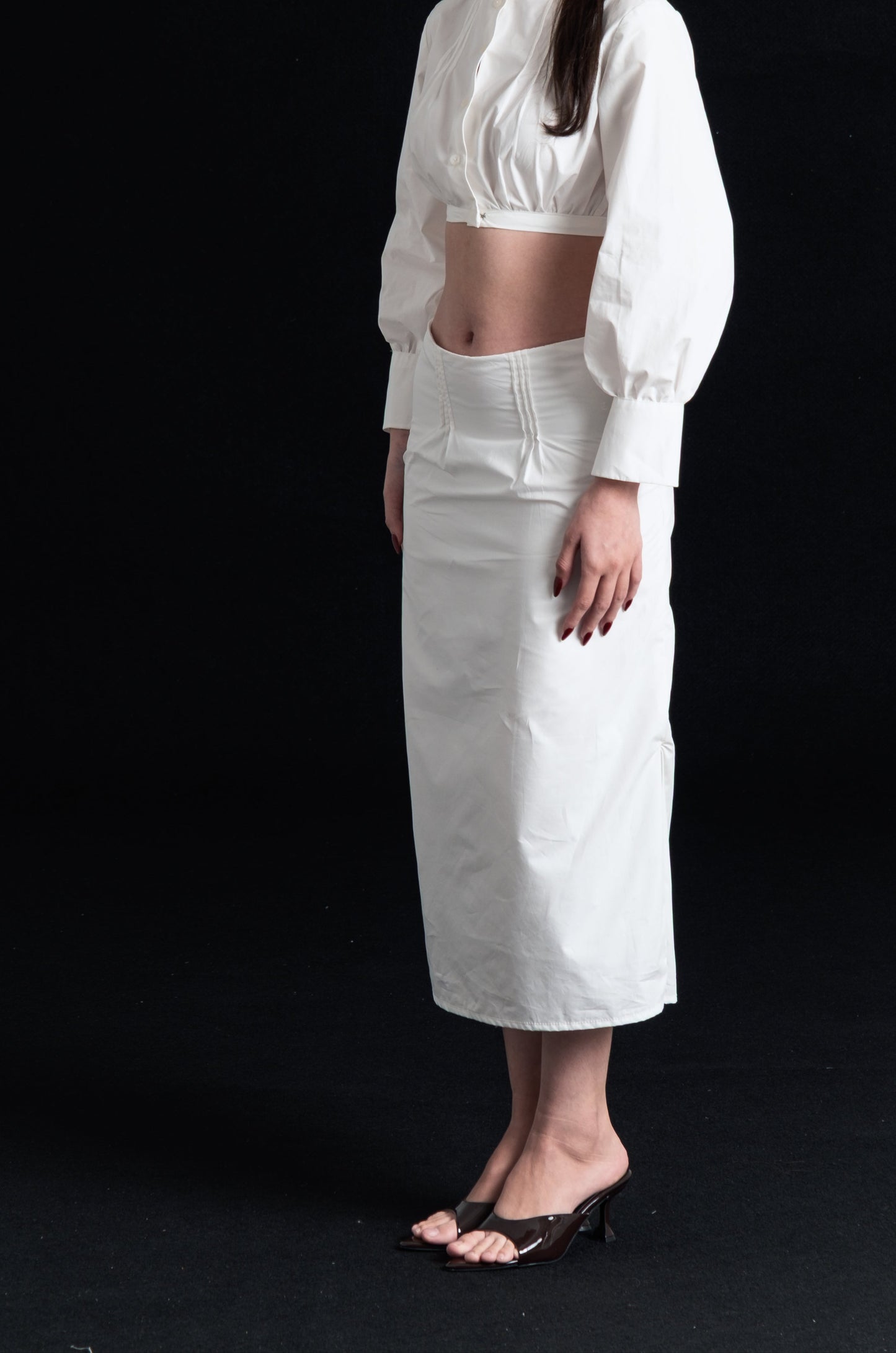 ROMY SKIRT, WHITE