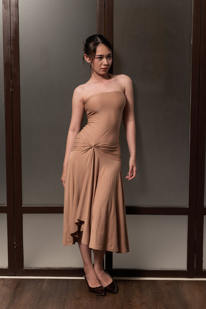 BILLIE TUBE DRESS, NUDE
