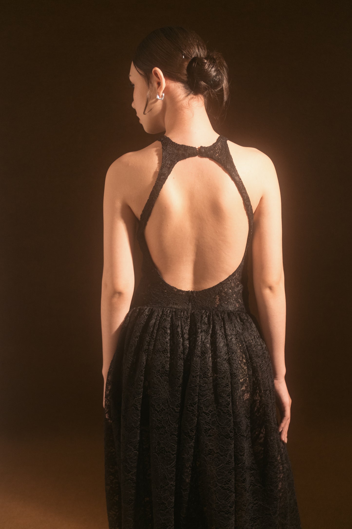 GIA DRESS, BLACK, LACE