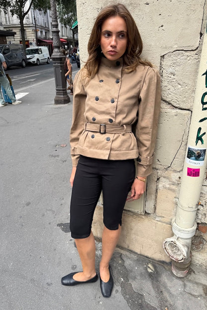 FRED DETACHABLE TRENCH COAT, TAN