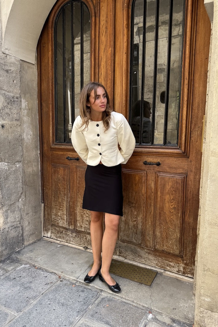 ASTRID JACKET, IVORY