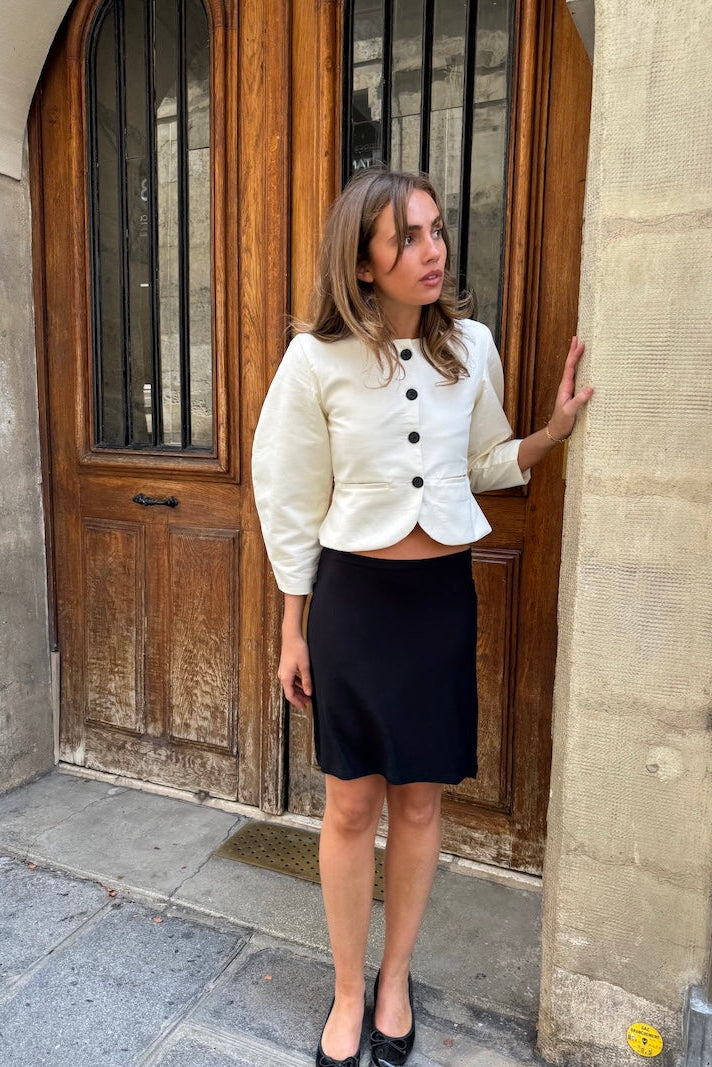 ASTRID JACKET, IVORY