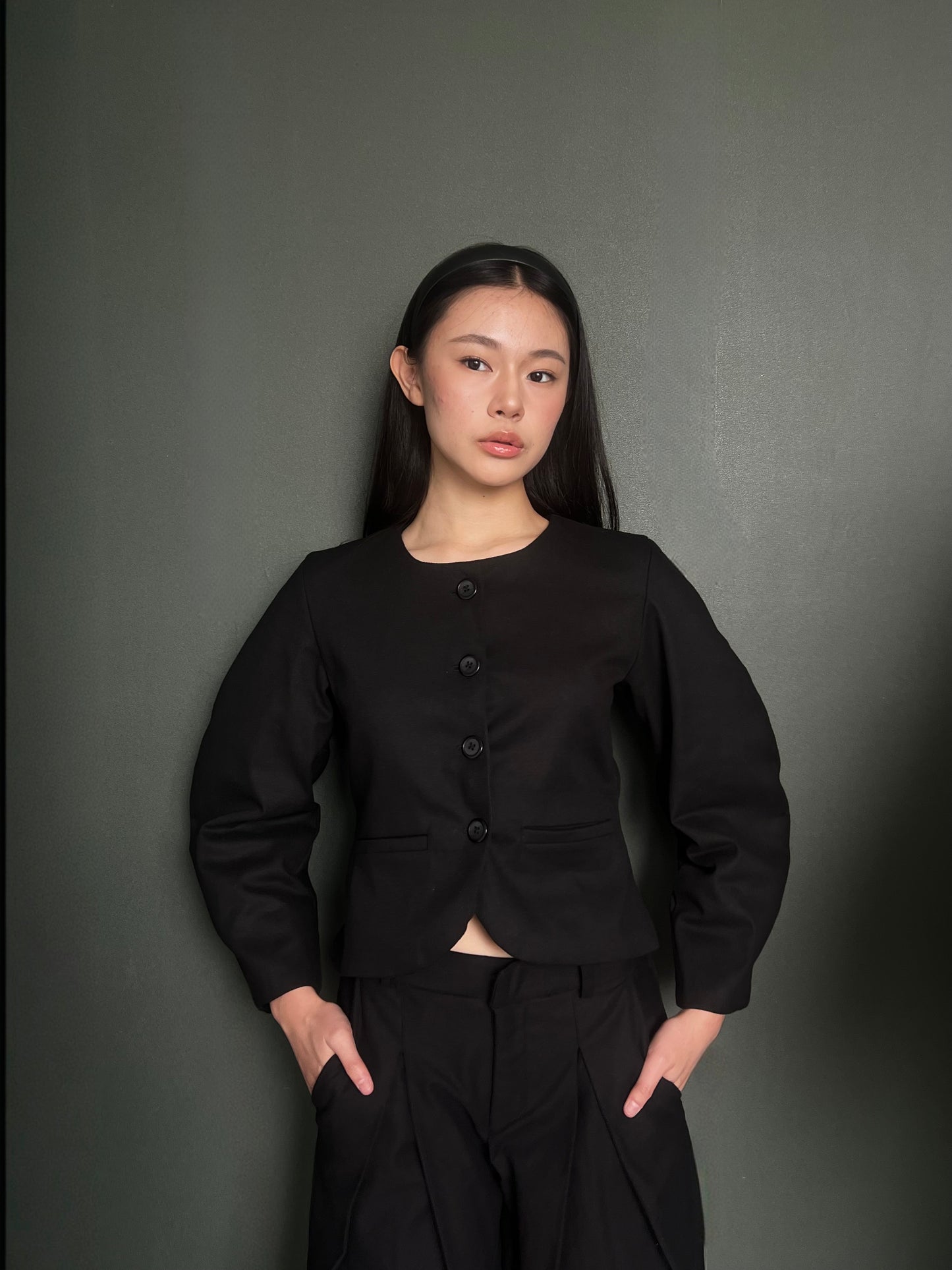 ASTRID JACKET, BLACK