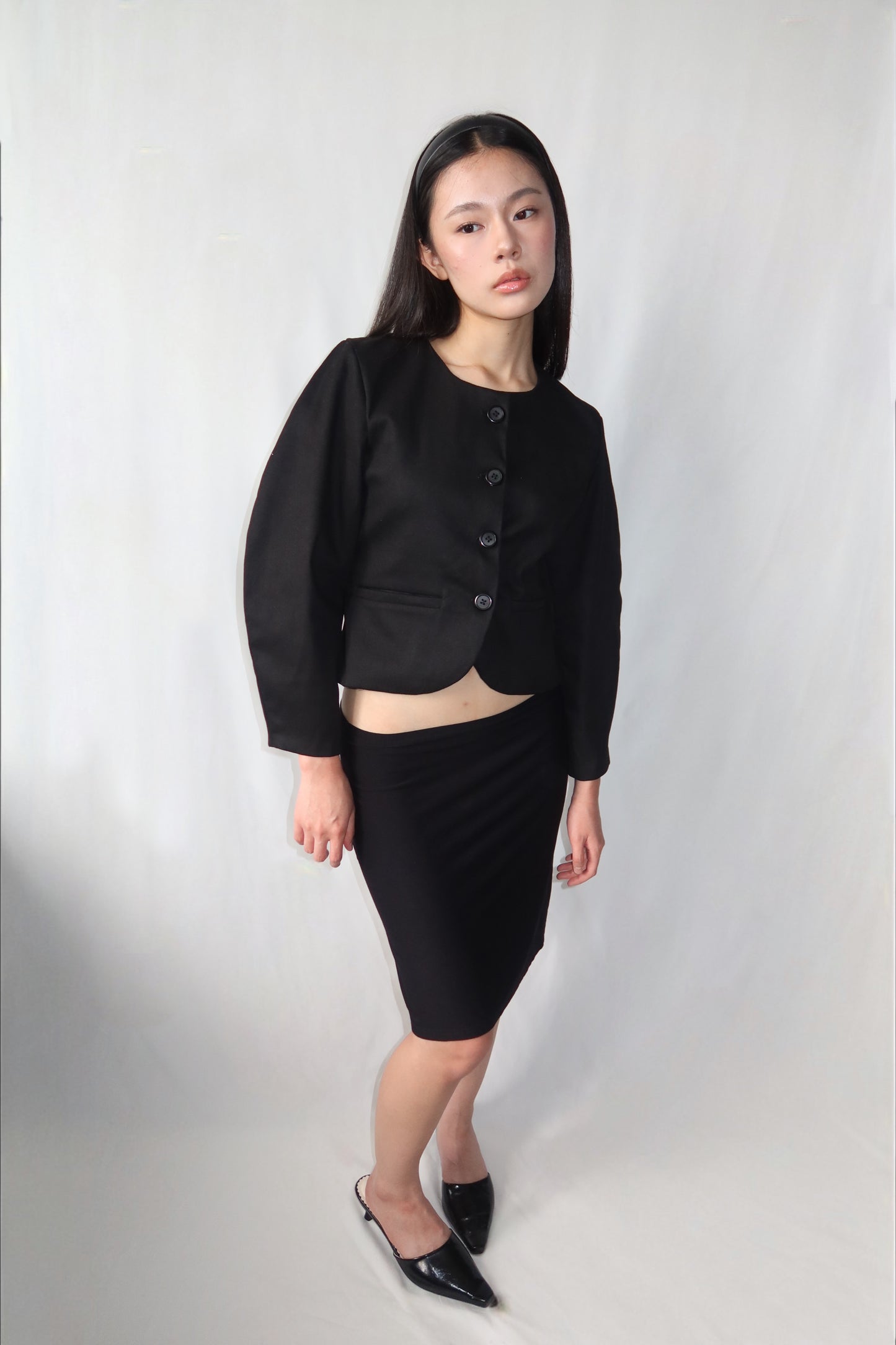 ASTRID JACKET, BLACK