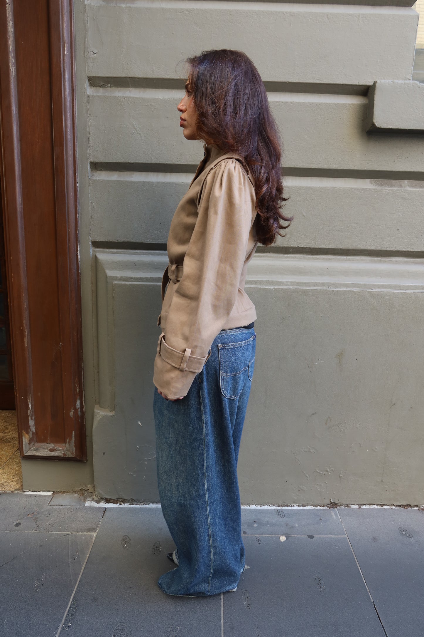 FRED DETACHABLE TRENCH COAT, TAN