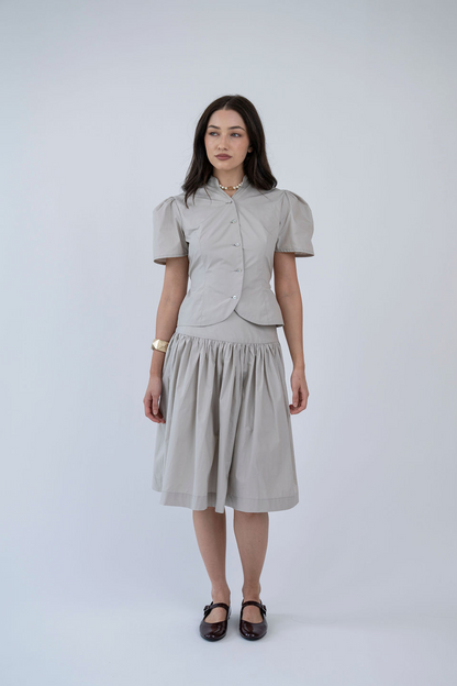 LULU TOP, EARL GREY